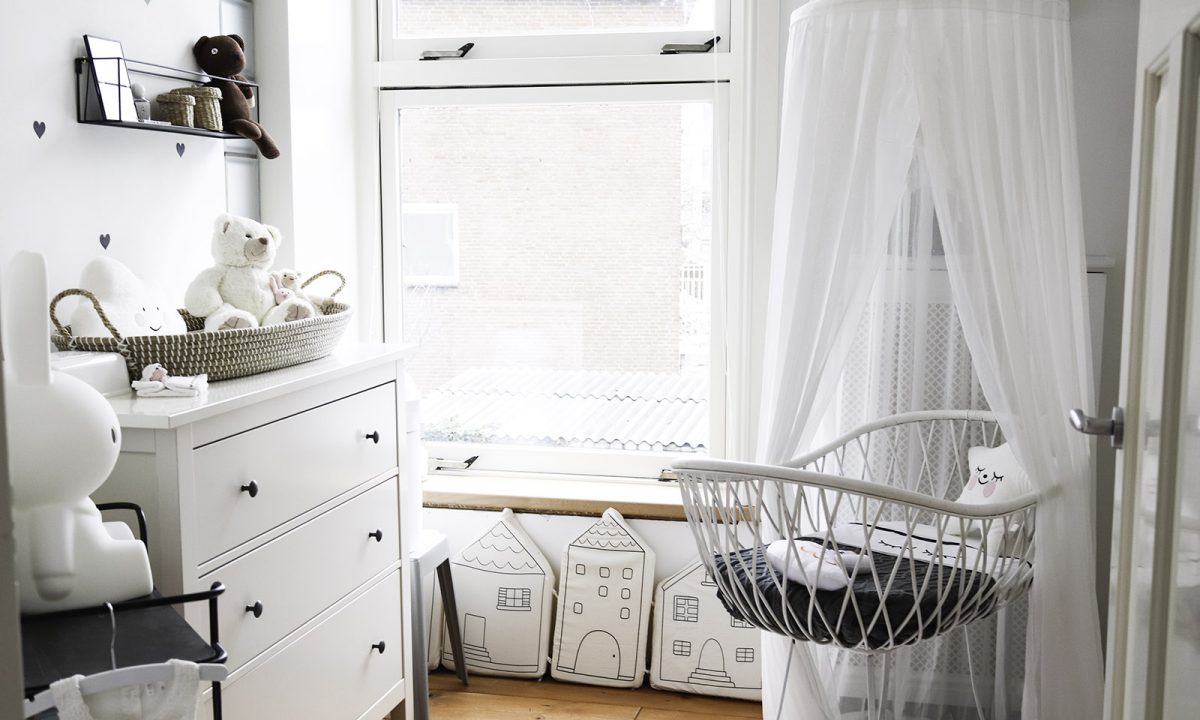 zo ziet onze babykamer eruit