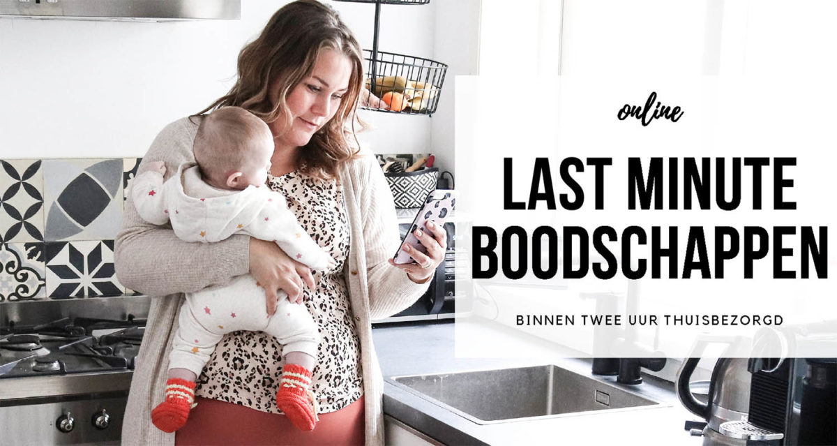 last minute boodschappen doen: binnen twee uur thuisbezorgd in je keuken