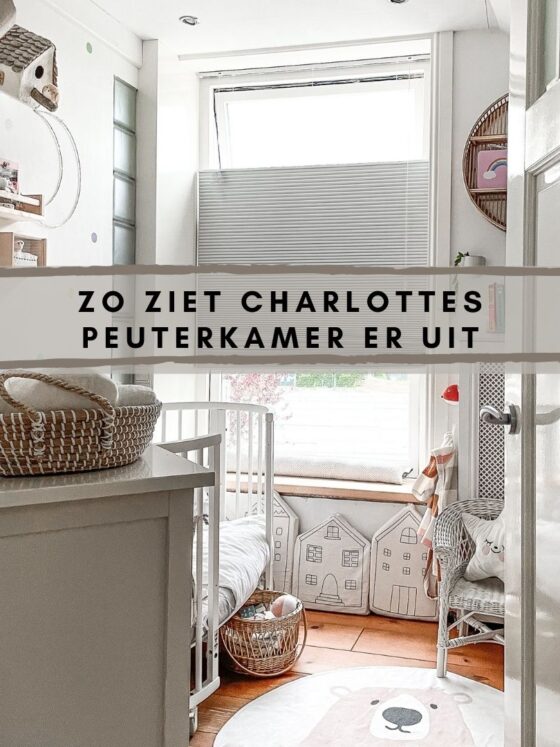 zo ziet Charlottes peuterkamer er uit