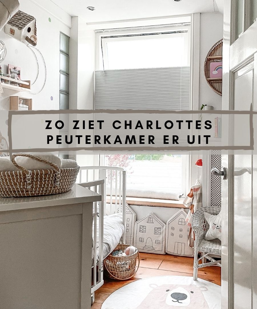 zo ziet Charlottes peuterkamer er uit