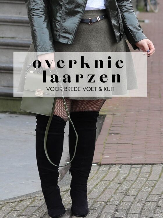 overknie laarzen voor de brede voet & kuit