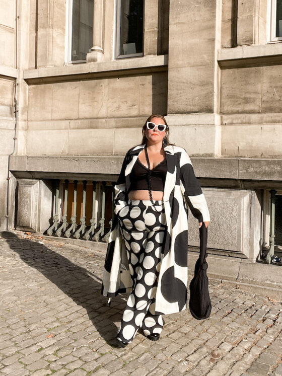 monochrome outfit